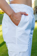 Load image into Gallery viewer, WHITE PAM PANTS
