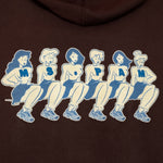 Load image into Gallery viewer, &#39;MS. PAM POSSE&#39; Hoodie in Brown
