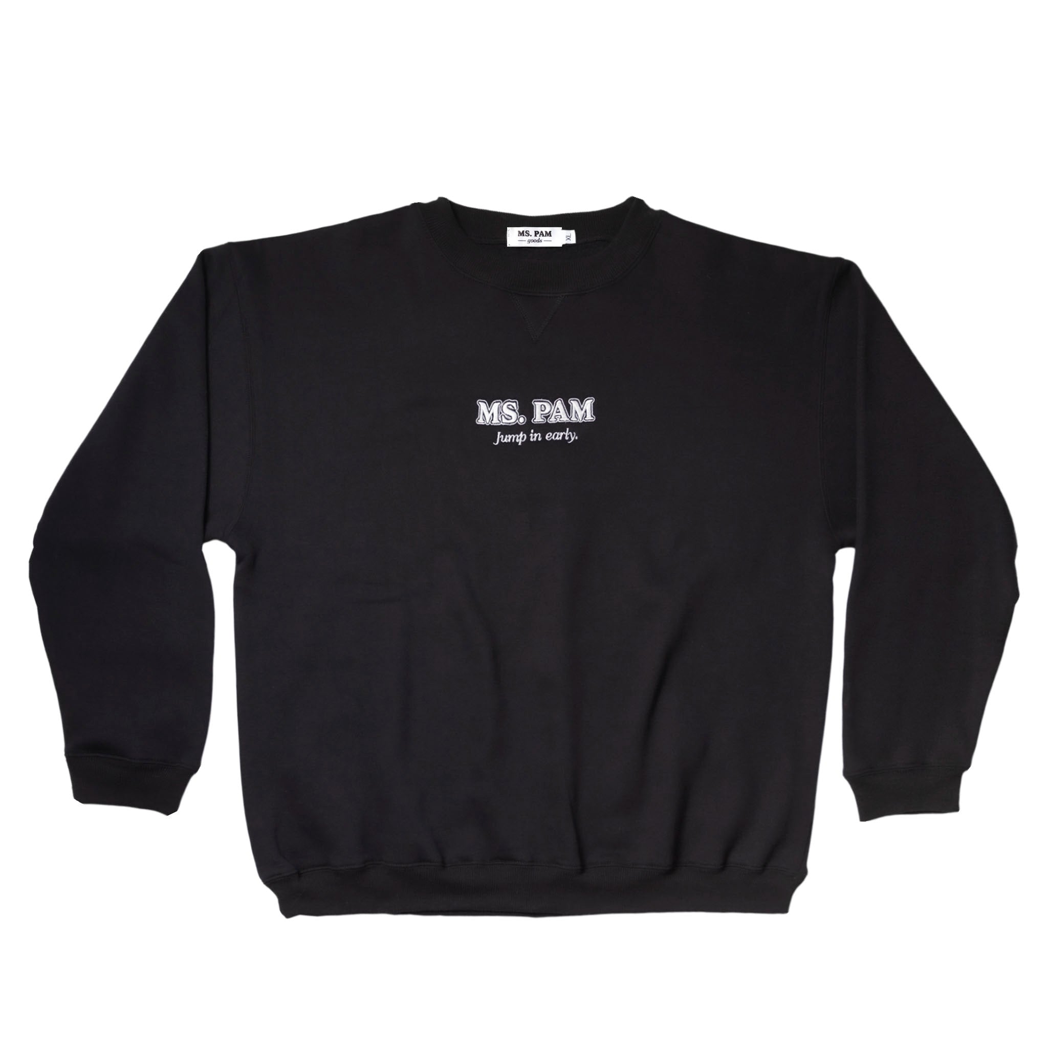 BLACK CREWNECK