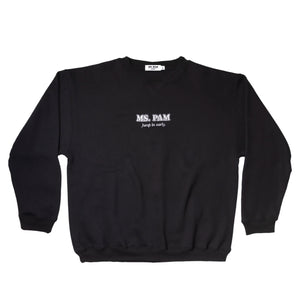 BLACK CREWNECK