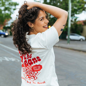 'SPILL THE BEANS' MS. PAM X LIVIN TEE